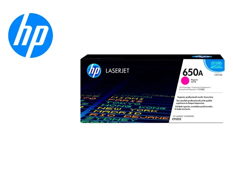 Toner HP 650A CE273A Magenta CP5525