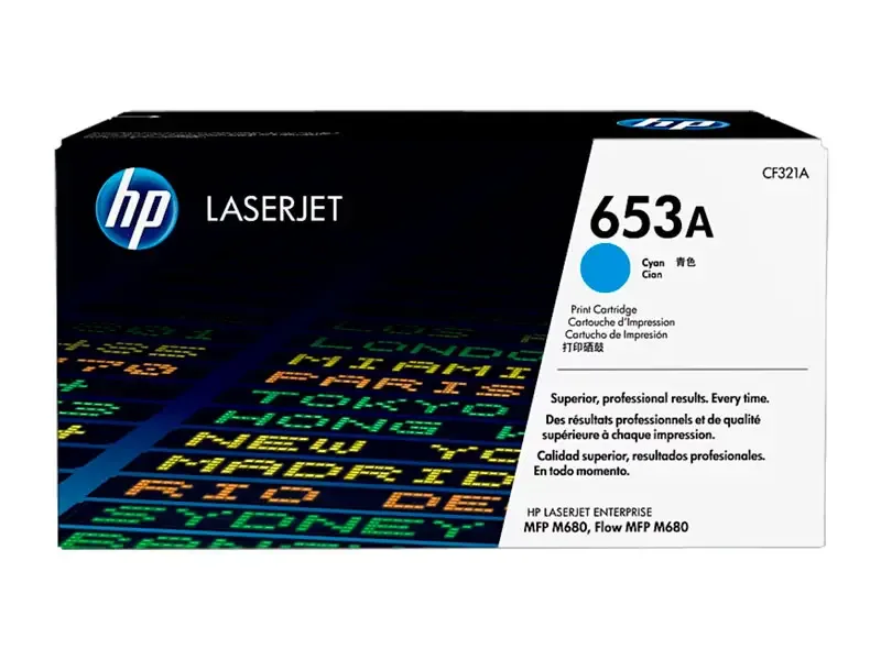 Toner HP 653A CF321A Cian M680 16500pag