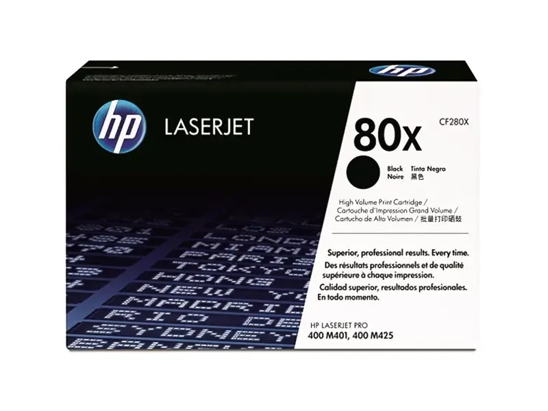 Toner HP 80X CF280X Negro M401dn M425dn 6900 pag