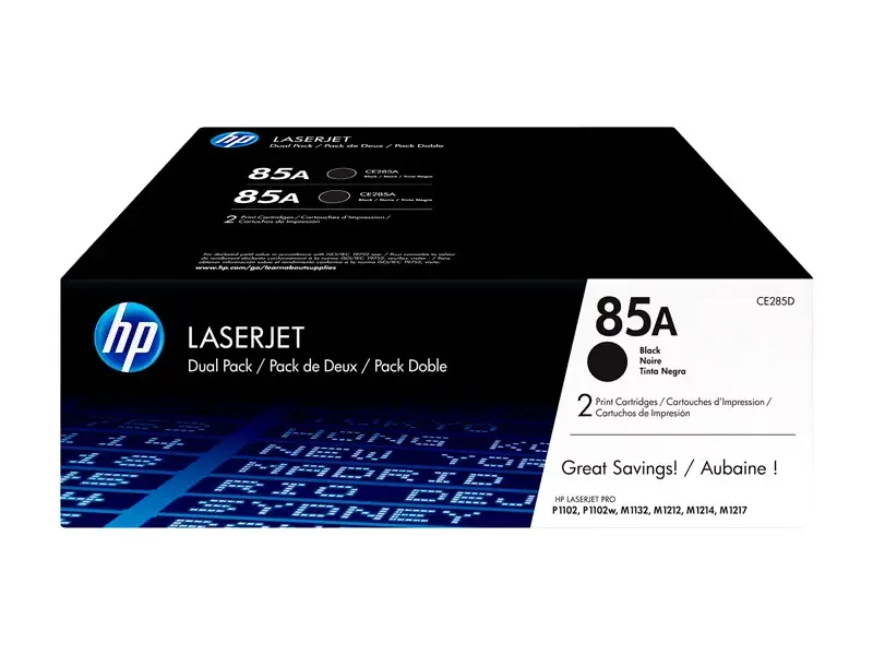 Toner HP 85A CE285AD Negro P1102 M1132 M1212 1600 pag
