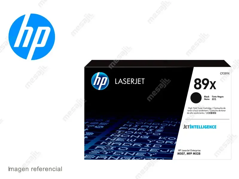 Toner HP 89X CF289X Negro M507/M528mfp 10K
