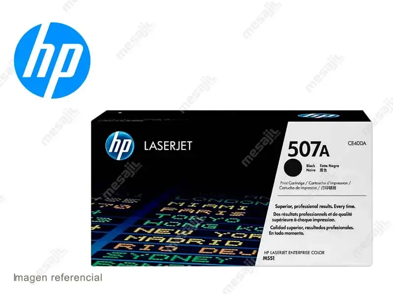 TONER HP LASERJET CE400A 507A M551dn Black