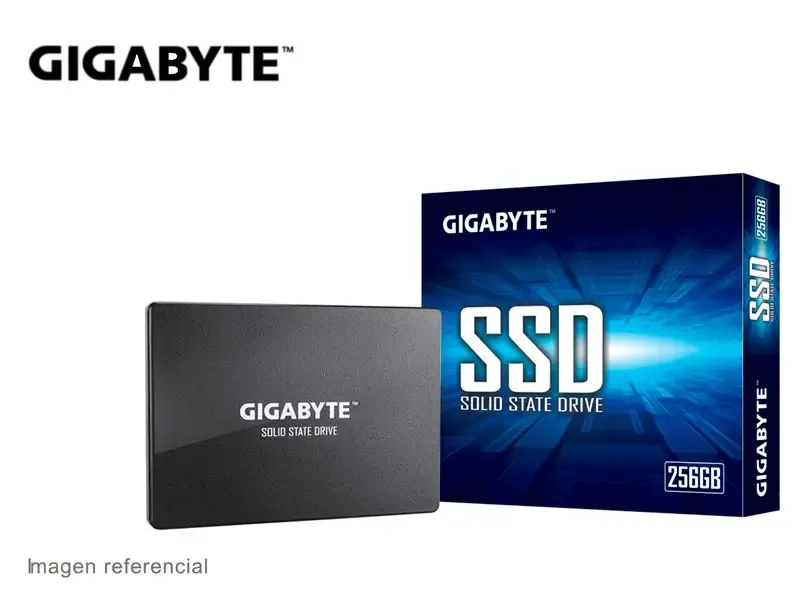 Unidad de Estado Solido Interno de 256GB Gigabyte SSD 2.5"