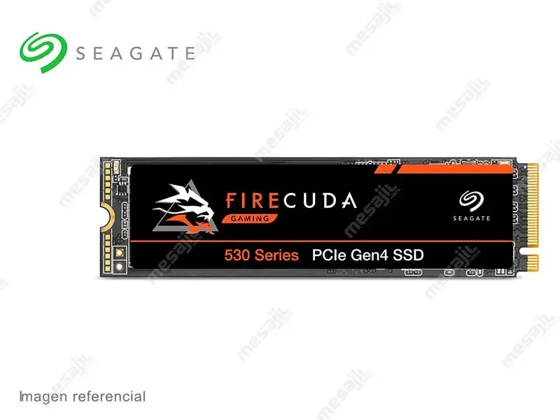Unidad de Estado Solido Interno M.2 2280 500GB Seagate FireCuda 530 NVMe SSD ( ZP500GM3A013)