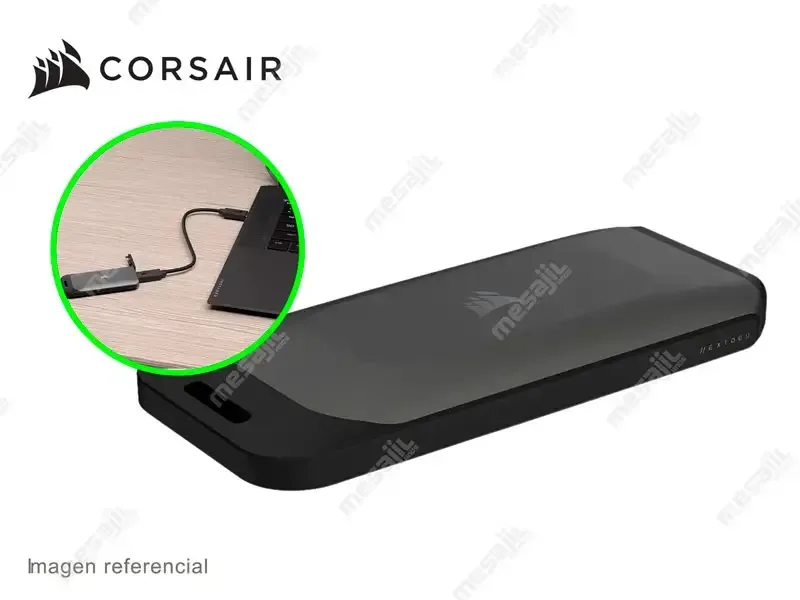 Unidad SSD Externo Corsair 1TB EX100 Portable SSD USB-C