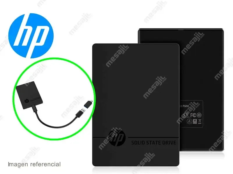 Unidad SSD Externo HP P600 1TB USB 3.1 TIPO -C 3.1