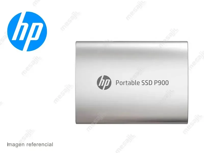 Unidad SSD Externo HP P900 1TB USB-C 3.2 Silver