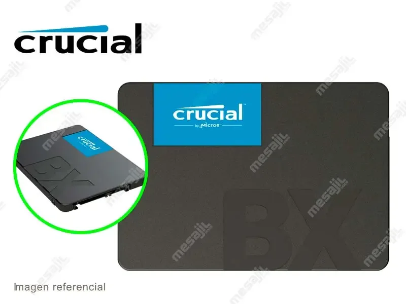 Unidad SSD Interno Crucial BX500 500GB SATA 2.5"