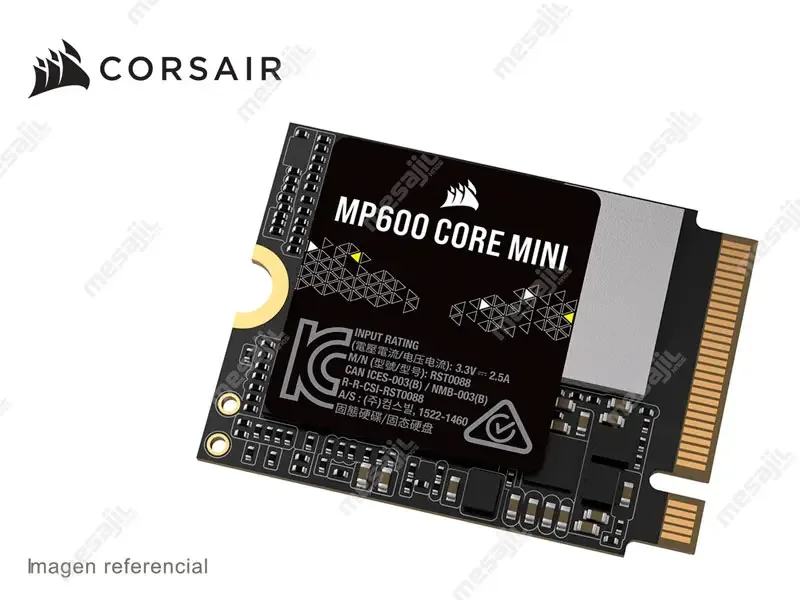 Unidad SSD Interno M.2 2230 Corsair MP600 Core  Mini 1TB PCIe X4 NVMe G4