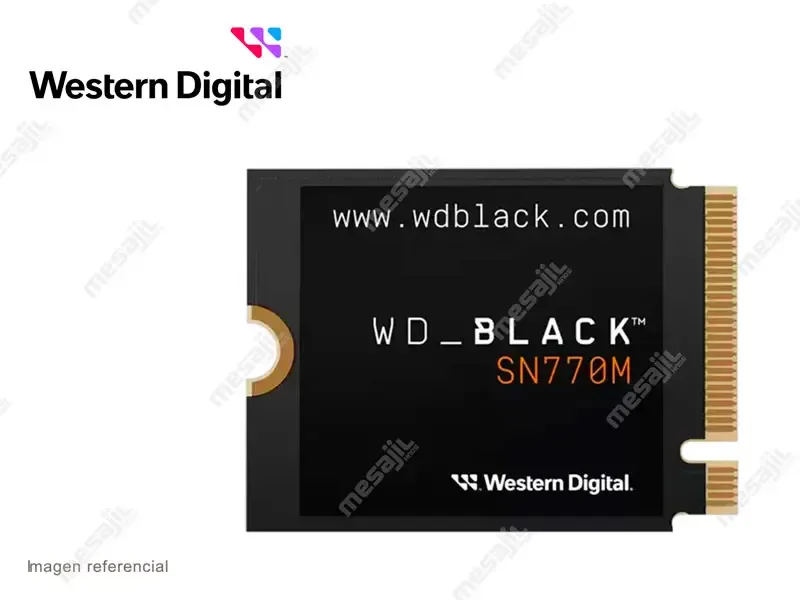 Unidad SSD Interno M.2 2230 Wester Digital Black 1TB SN770 PCI Express NVME