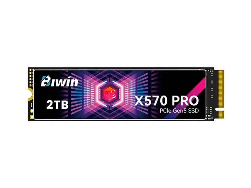 Unidad SSD Interno M.2 2280 BIWIN Opal X570 Pro 2TB PCIe Gen 5 NVMe 2.0