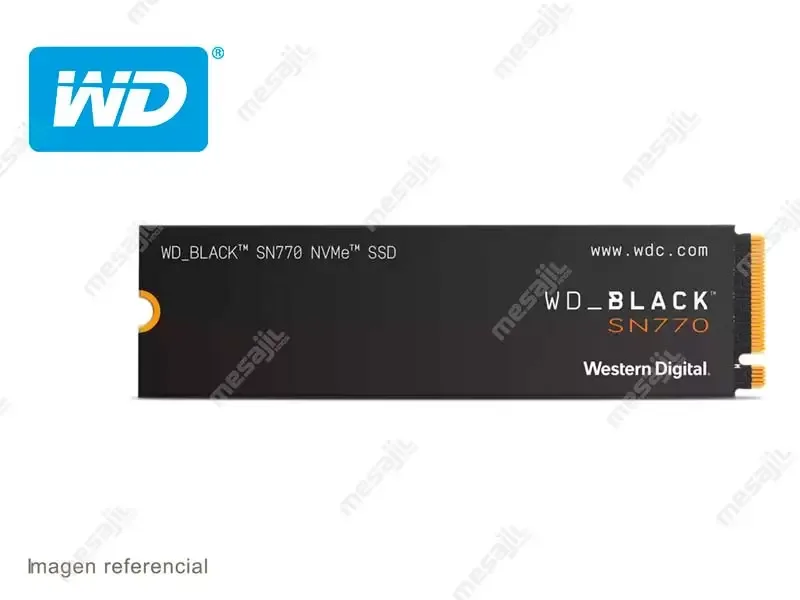 Unidad SSD Interno M.2 Wester Digital Black 1TB SN770 PCI Express NVME