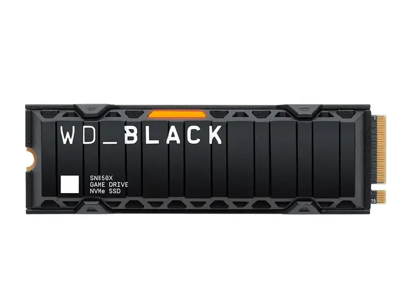 Unidad SSD Interno M.2 Western Digital Black 500GB SN850 NVMe Gen4 C/Disipador