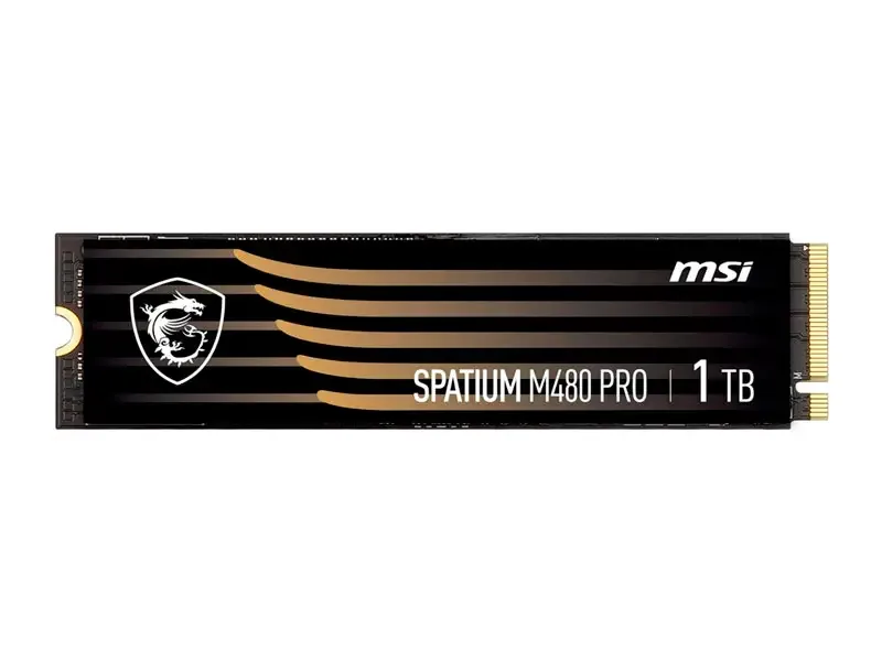 Unidad SSD Interno MSI SPATIUM M480 PRO PCIe 4.0 NVMe M.2 2280 1TB PCIe Gen4