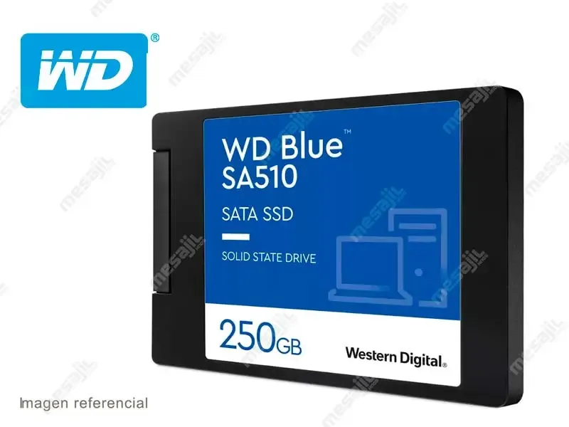 Unidad SSD Interno Western Digital Blue 250GB SA510 SATA 2.5"