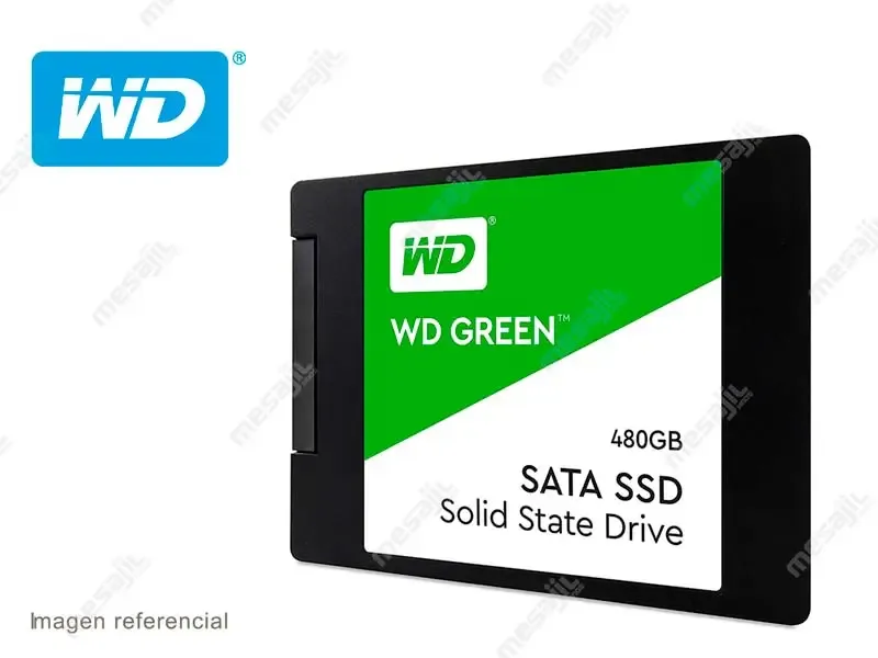 Unidad SSD Interno Western Digital Green 480GB SATA 2.5"