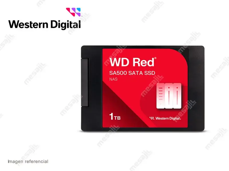 Unidad SSD Interno Western Digital RED 1TB SA500 SATA 2.5"