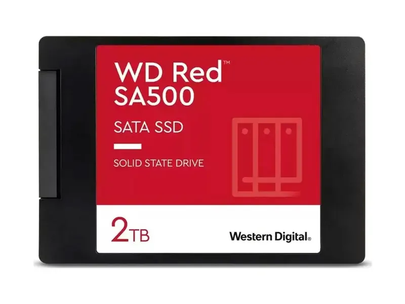 Unidad SSD Interno Western Digital RED 2TB SA500 SATA 2.5"
