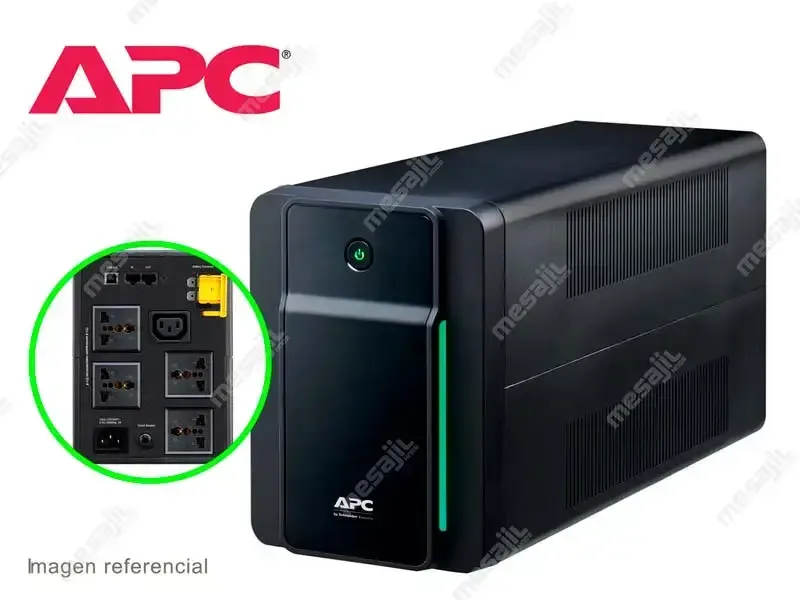 UPS APC 1200VA (650v) Back Interactivo BX1200MI-MS 230v