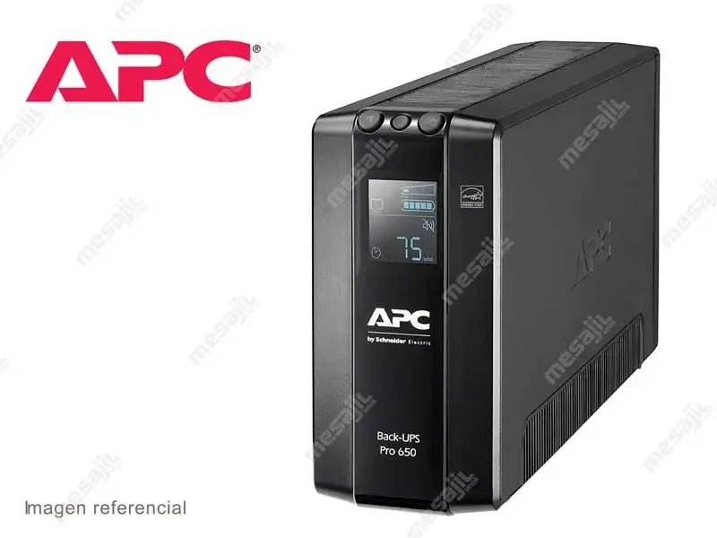 UPS APC 650VA (390w) Back PRO BR650MI LCD 230V