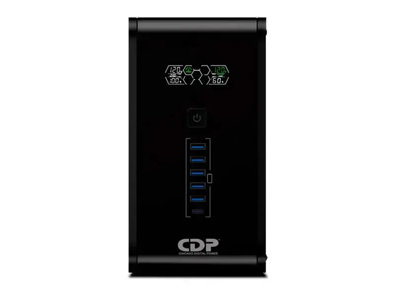 UPS CDP 1500VA (900W) R-SMART 1510i Interactivo 220V  Negro