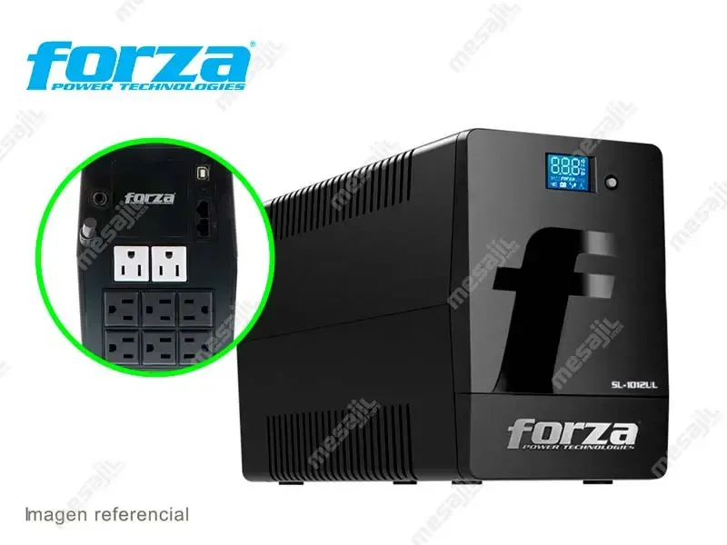UPS Forza 1000VA (600w) SL-1012UL 8 tomas 220v