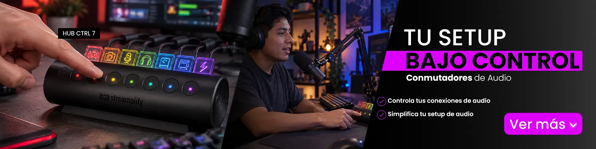 Conmutador de Audio