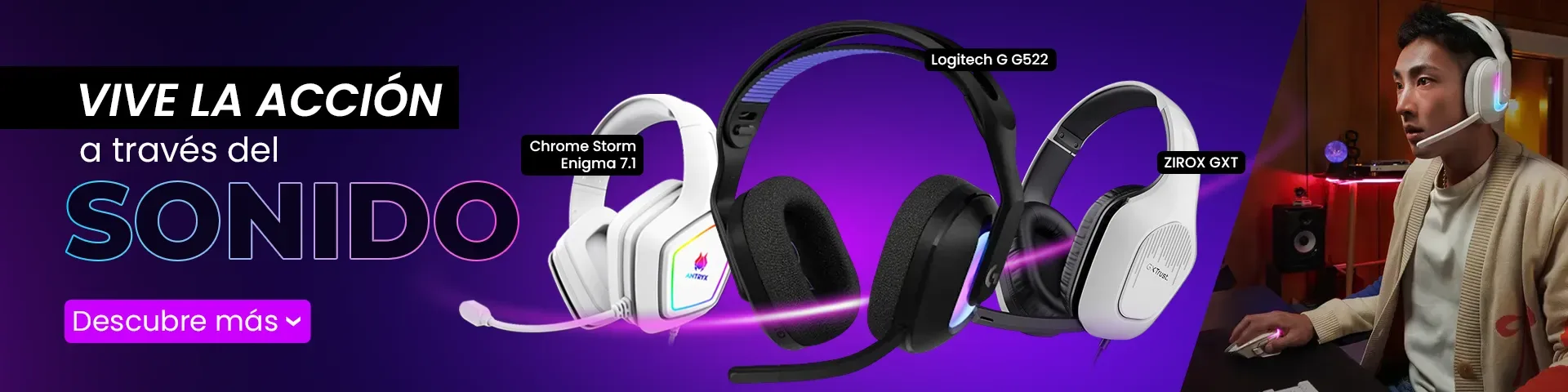 Audifono Gamer
