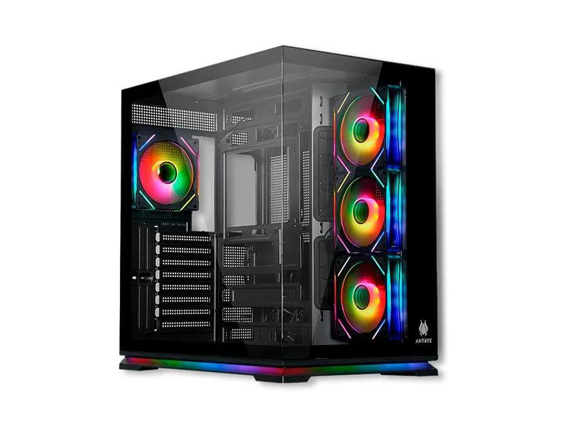 Case Antryx FX 870 PRO infinity ARGB FAN X5 USB-C Black (AC-FX870PK)