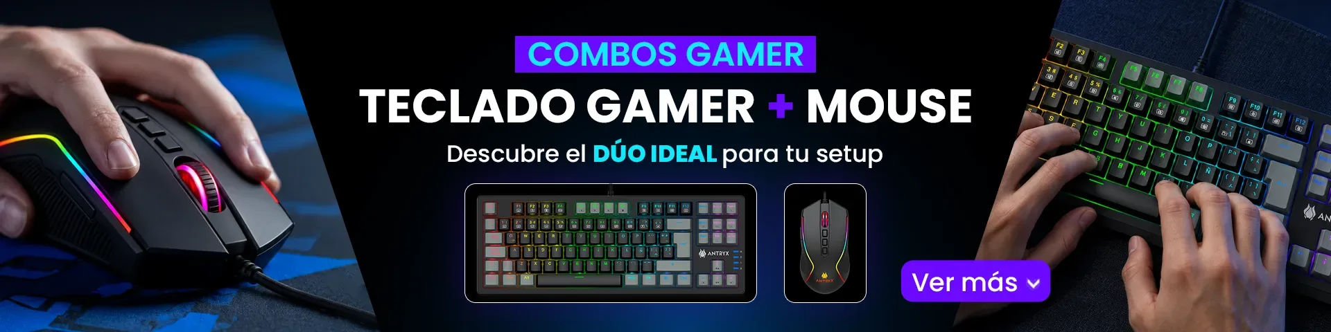 Mouse + Teclado Gamer