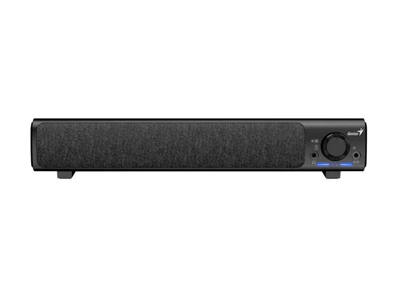 Parlante Genius Sound Bar 220BT 4W Wireless Buetooth AUX-IN 3.5mm USB-A/USB-C Black