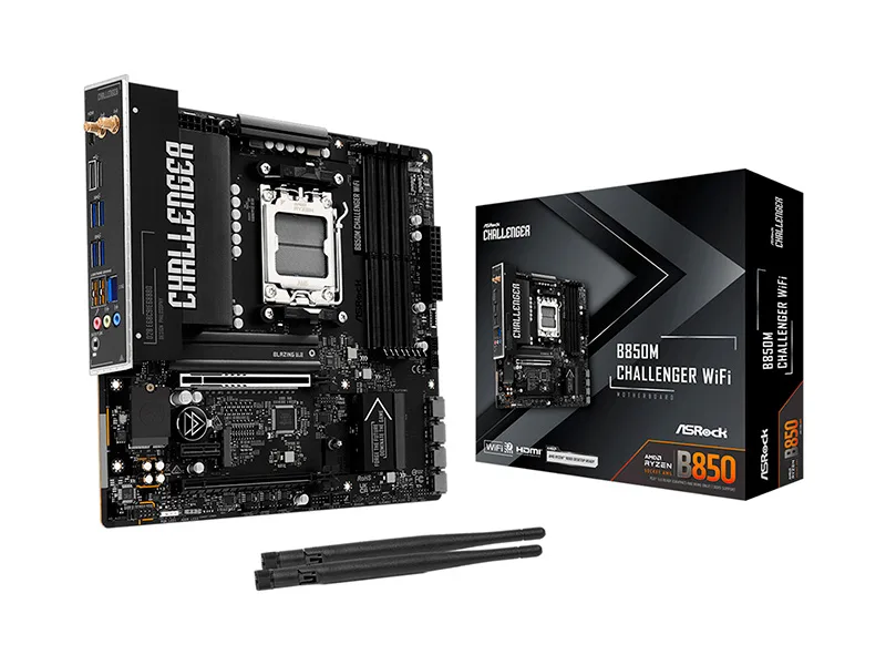 Placa ASRock B850M Challenger  AMD Micro ATX DDR5 HDMI