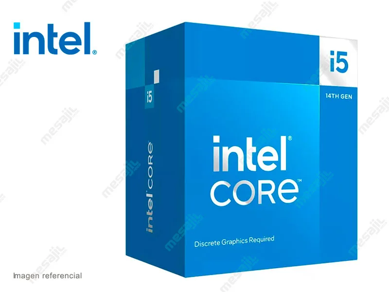 Procesador Intel Core i5-14400F 2.5GHz 20MB Cache LGA1700 OEM