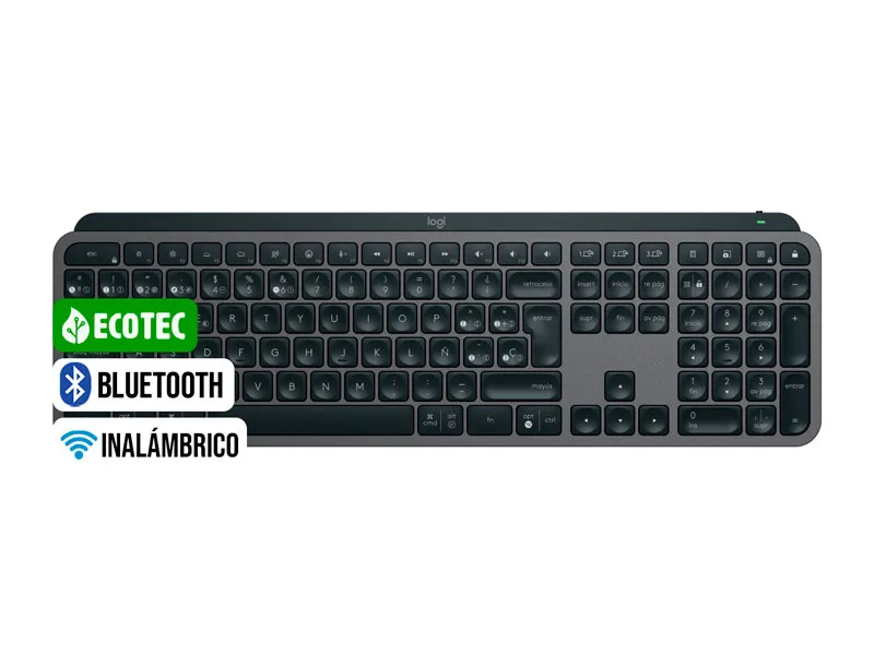 Teclados Logitech MX Keys S Illuminated Wireless Black