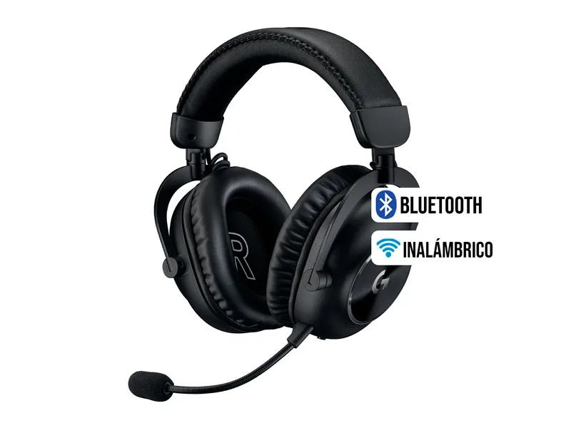 Auricular Gaming Logitech G PRO X 2 Wireless Lightspeed BT3.5 mm Black