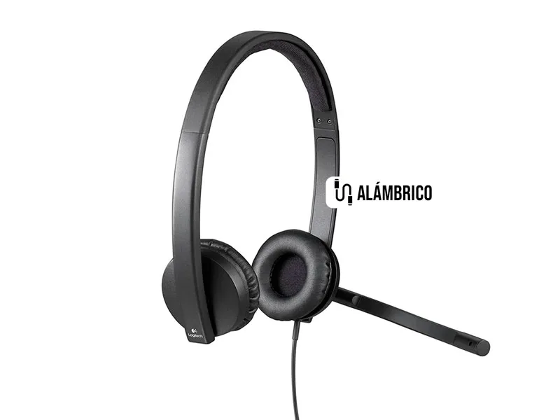 Auricular Logitech B2B H570E USB Stereo Black