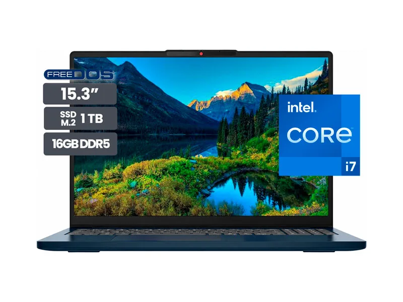 Laptop Lenovo IdeaPad Slim 3 15IRH10 15.3" WUXGA Intel Core i7-13620H 16GB SSD1TB No incluye Windows