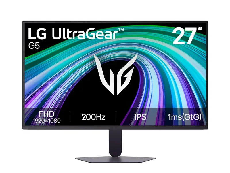 Monitor Gaming LG 27 UltraGear G5 27G523B-B 27" FHD 200Hz 1ms HDMI DP