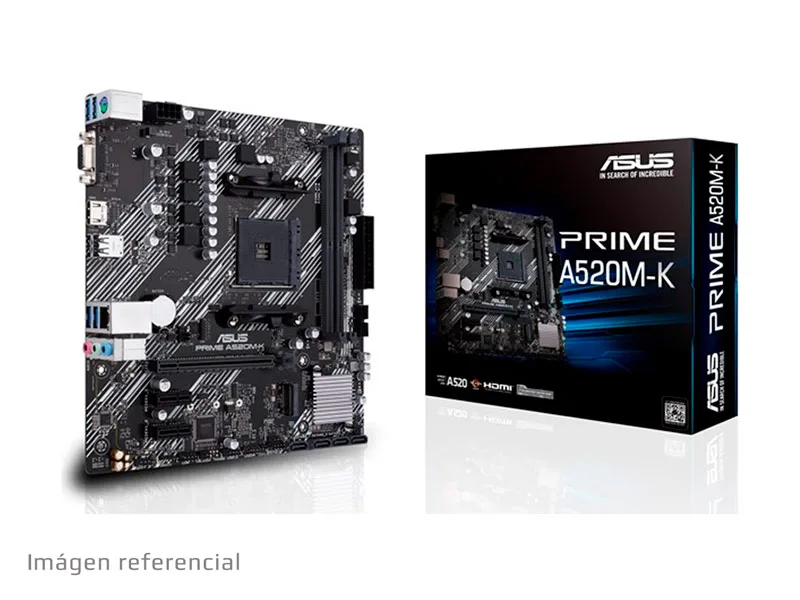 Placa ASUS Prime A520M-K AMD A520  DDR4x2 HDMI/USB 3.2x6
