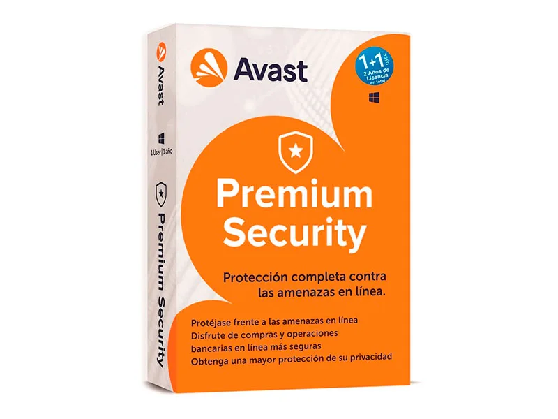 Antivirus AVAST Premium Security  (1+1 user) (7153211)