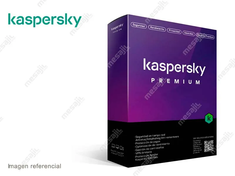 Antivirus Kaspersky Premium 1PC x 12 Meses