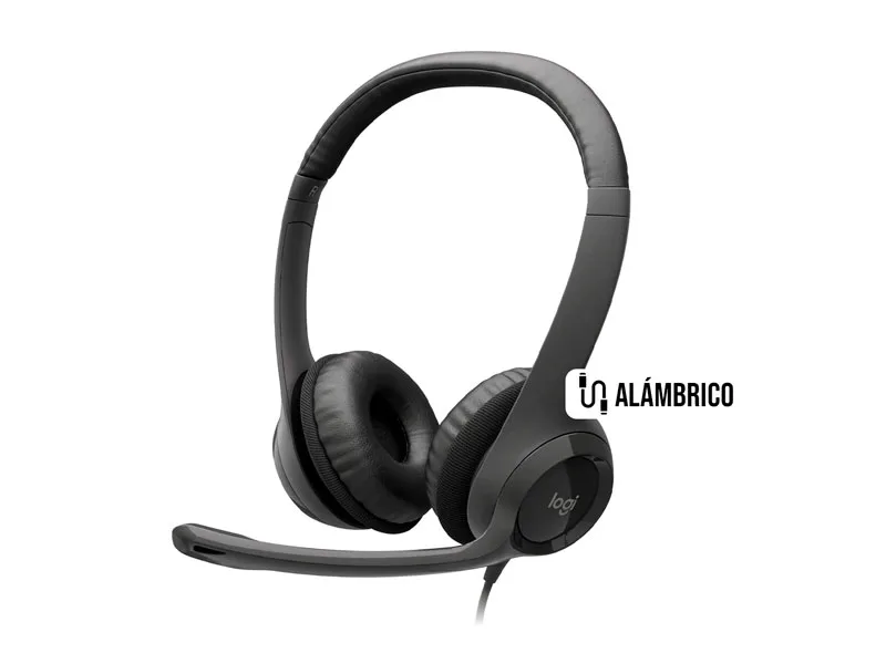 Auricular Logitech H390 USB Black