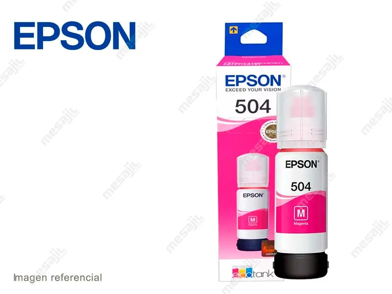 Botella de Tinta Epson T504320 Magenta  L4150/L4160/L4260/L6171/L6270