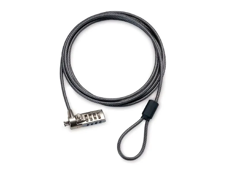 Cable de Seguridad Targus Defcon CL - Acero con Clave (PA410S-1)