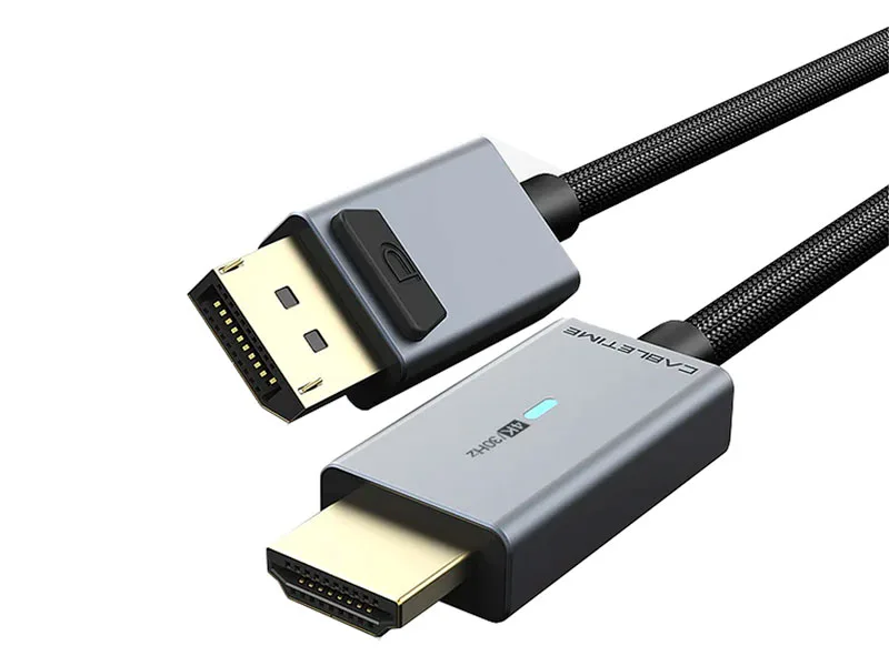 Cable DisplayPort a HDMI 3mts CABLETIME CD30N 4K 60Hz