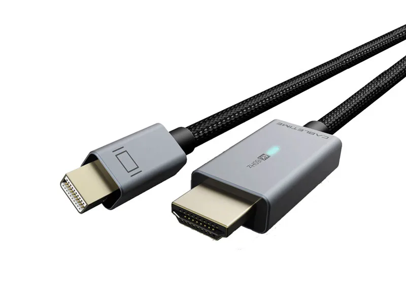 Cable Mini DisplayPort a HDMI 1.8mts CABLETIME CD45K 4K 60Hz