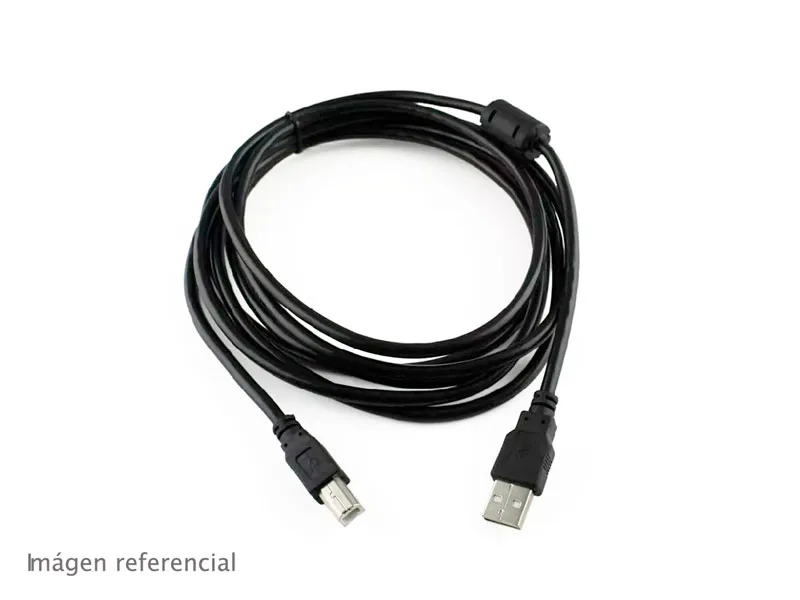 Cable USB-A a USB-B 1.8mts Doble Filtro para Impresora