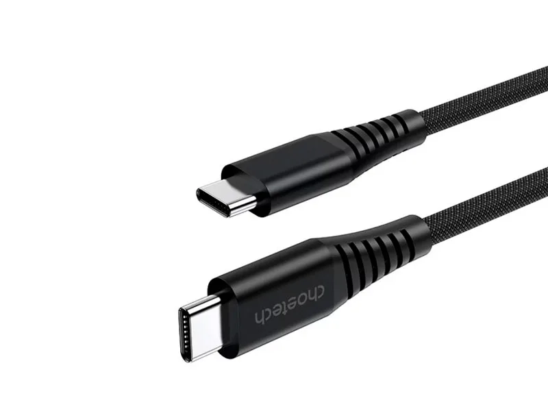Cable USB-C a USB-C 1.8mts Choetech XCC-1051 PD240W Magnetico Black