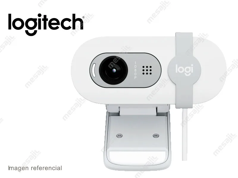 Camara Web Logitech BRIO 100 FHD 1080P USB-A White
