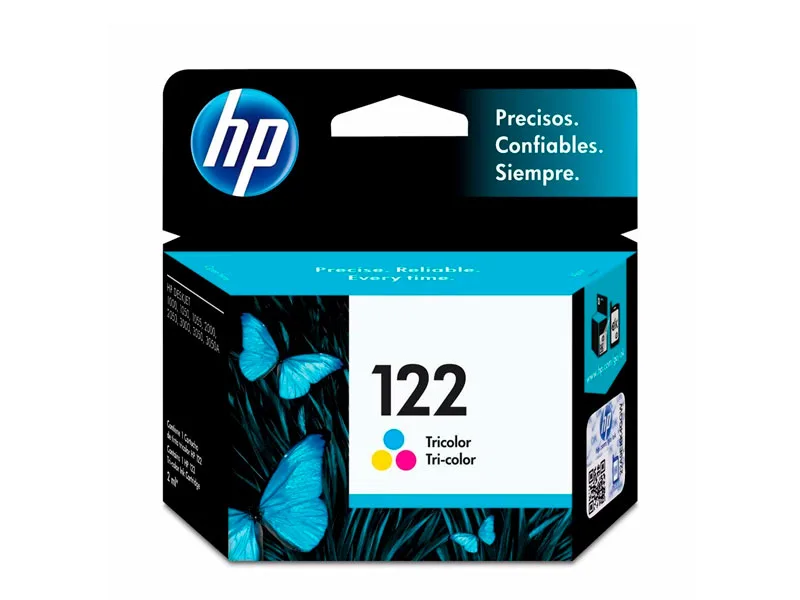 Cartucho de Tinta HP 122 Tricolor Original (CH562HL) 2050/2010/3050